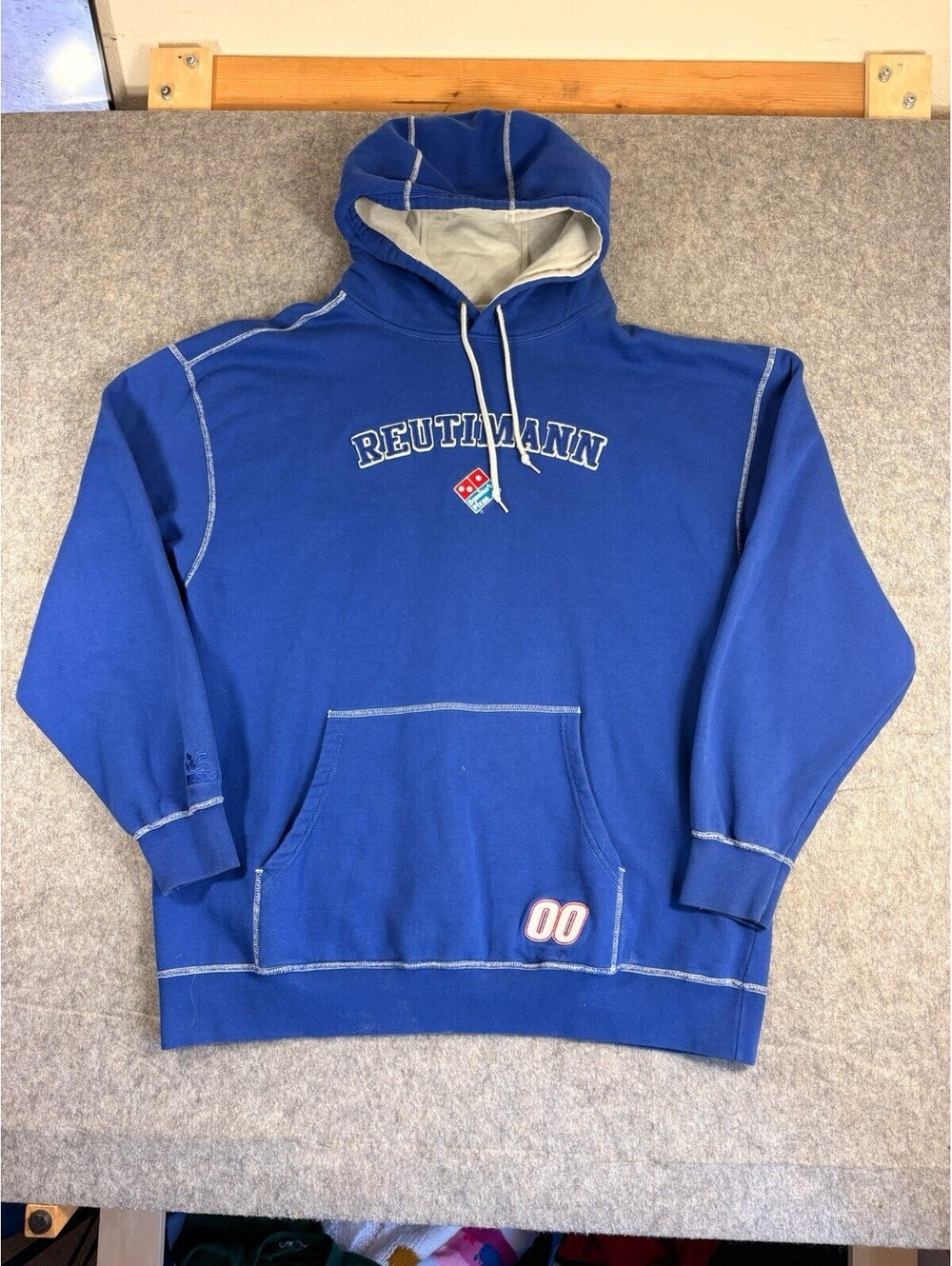 David Reutimann Nascar Sweatshirt Size 2XL Blue